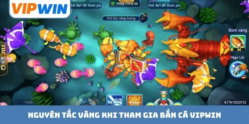 Nguyên tắc vàng khi tham gia bắn cá VIPWIN